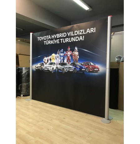 CENTRO STAND DÜZ 3 PANEL